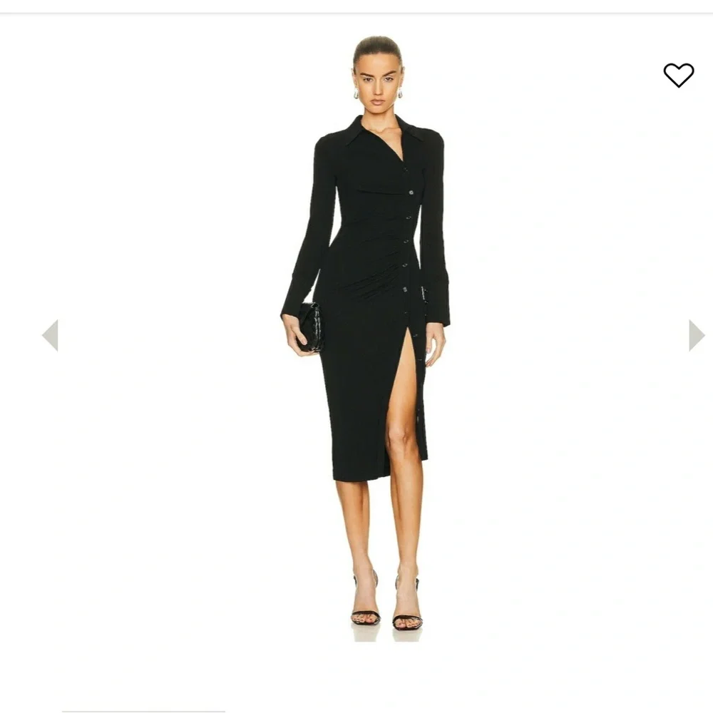 Helmut Lang
Helmut Lang Asymmetrical Shirt Dress In Black - Picture 2 of 4